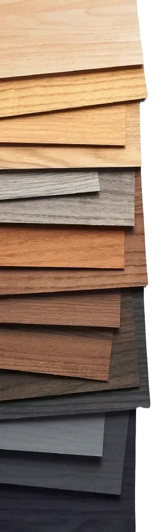 Range of finishes